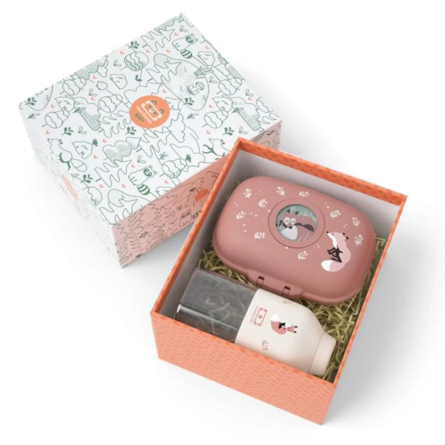 Monbento Coffret Cadeau Enfants Mb Gram Cannelle Fox> Enfants