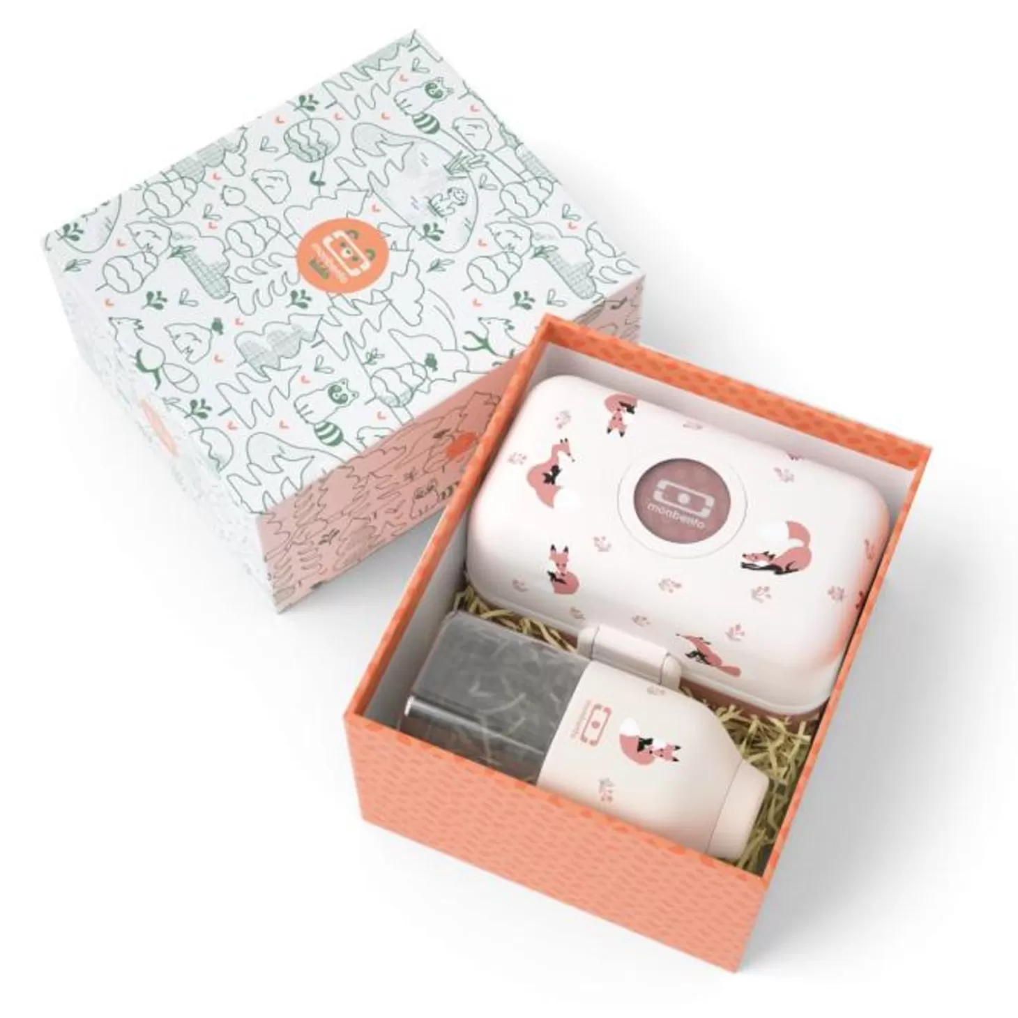 Monbento Coffret Cadeau Enfants Mb Tresor Cannelle Fox> Enfants