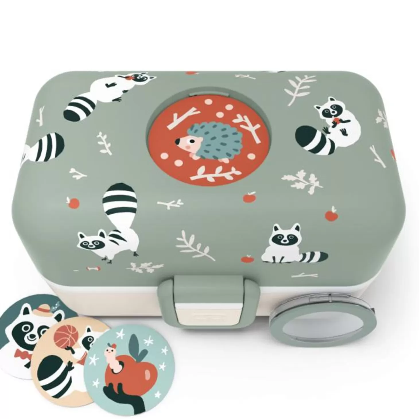 Monbento Mb Tresor Vert Raccoon> Mb Tresor Bento Enfant 800Ml