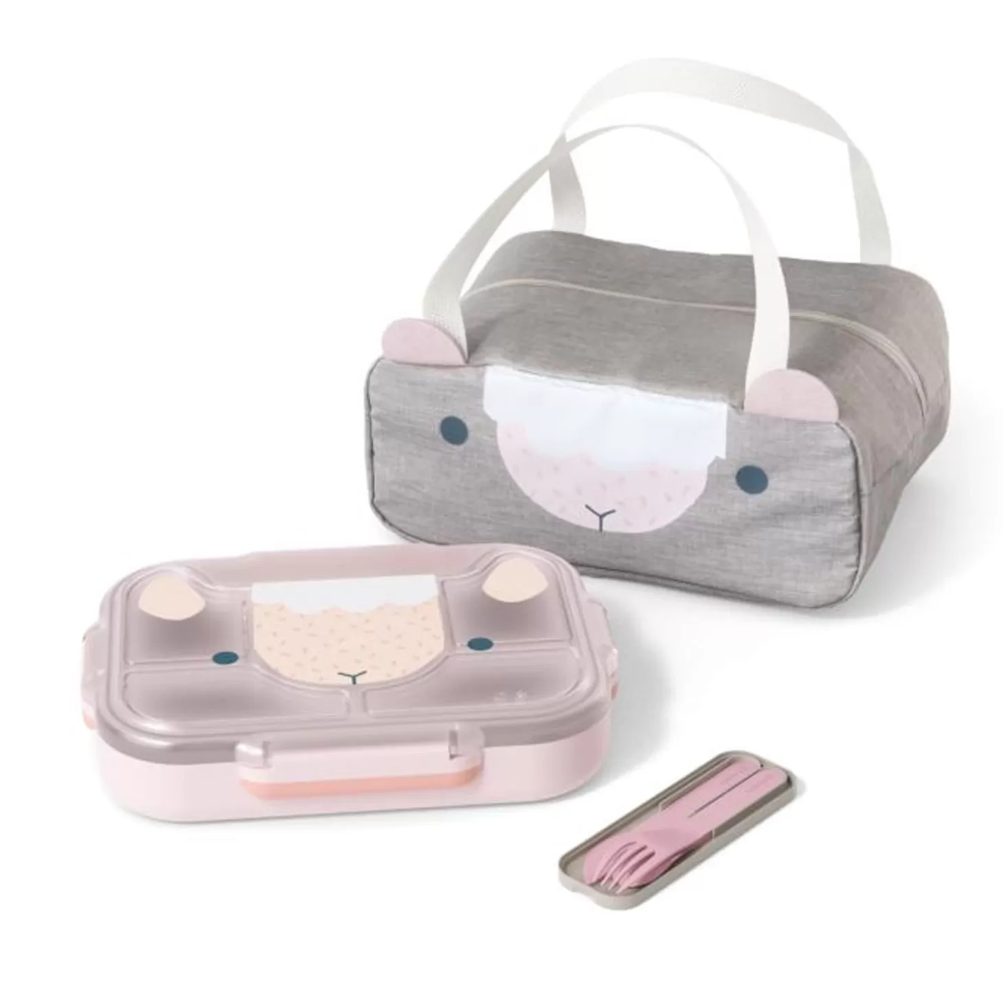 Monbento Set Lunch Box Plateau Rose - Apprenti Aventurier> Enfants